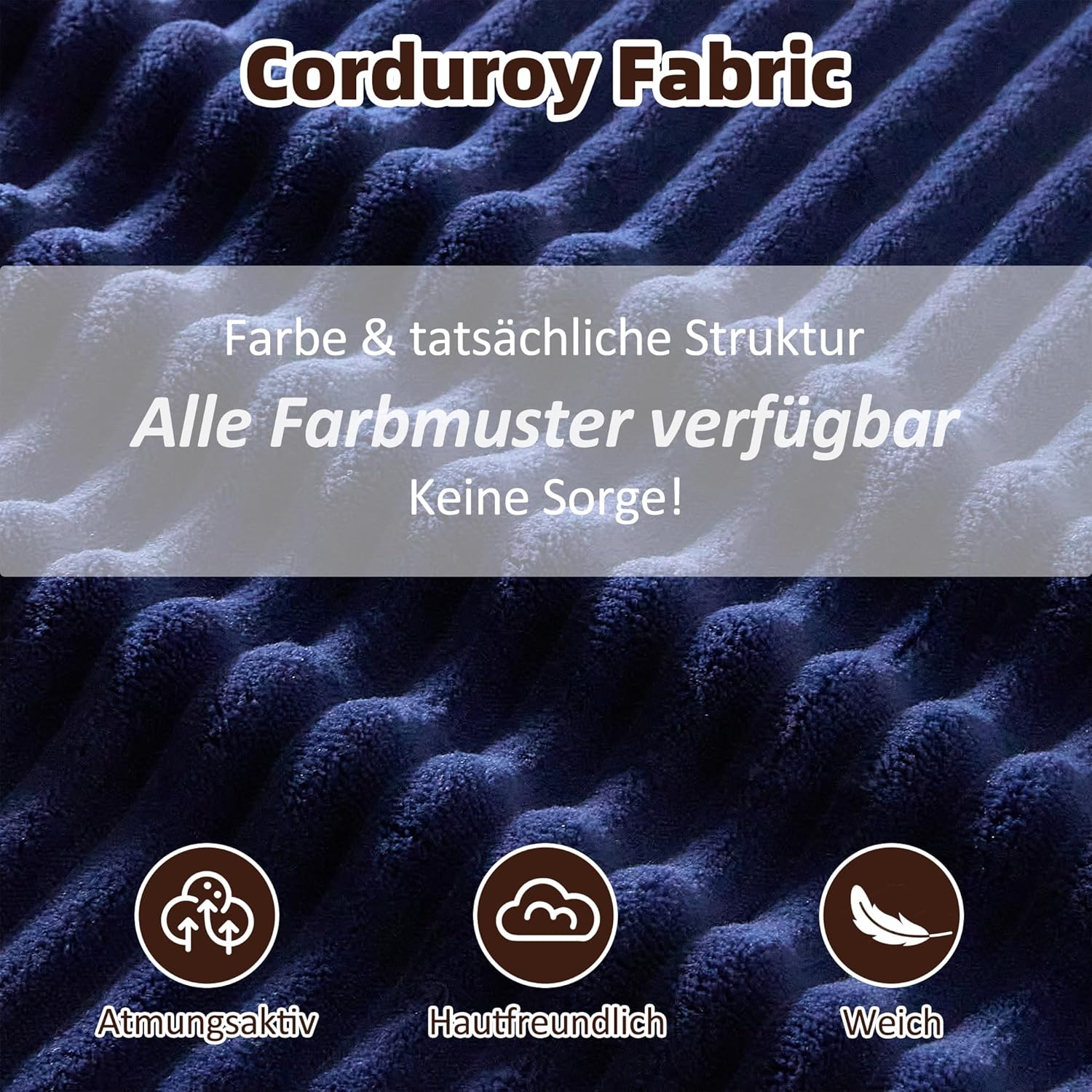 Modulares L-förmiges Ecksofa mit Schlaffunktion – rahmenloses Schlafsofa mit Chaiselongue rechts, extra tiefer Sitzfläche, montagefrei, für Wohnzimmer,Navyblau