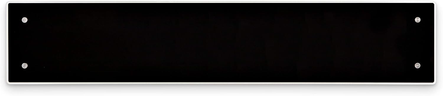 Adax Clea L - Elektroheizkörper - Schwarz, 800W | Heizkörper Elektrisch | Elektroheizung Wandmontage | Wandkonvektor - 220mm | Frostschutz, Wochenmodus, Thermostat, LED | Heizung Elektrisch