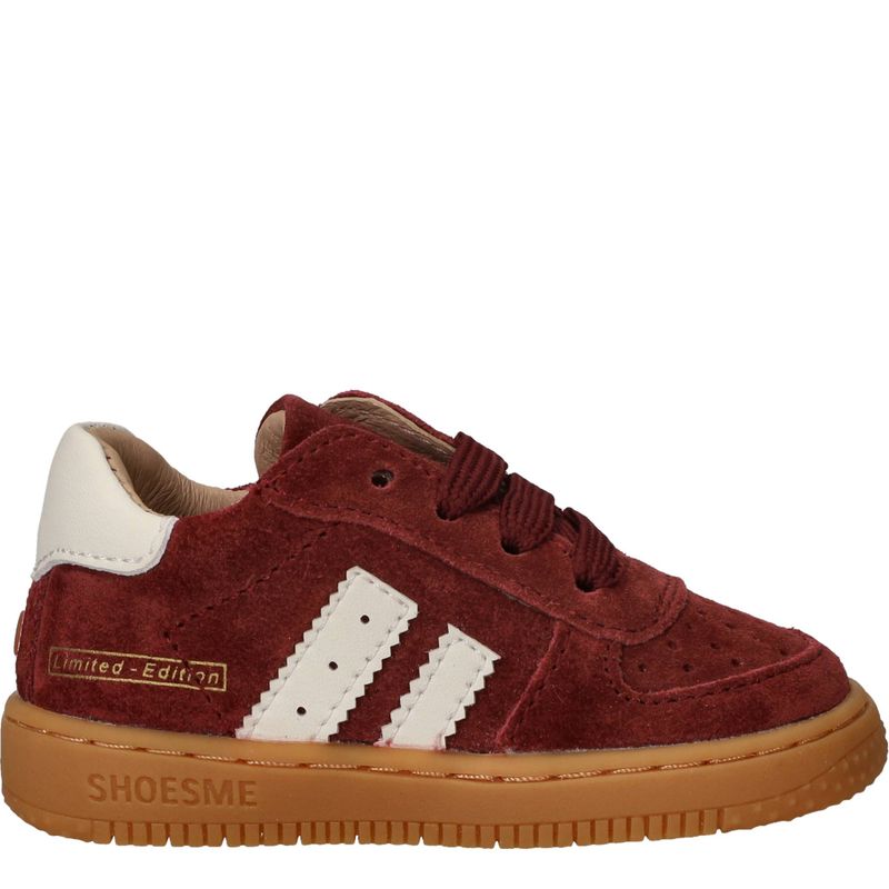 Shoesme Veterschoenen Rood Jongens