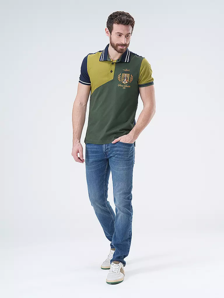 AERONAUTICA MILITARE Poloshirt dunkelgrün