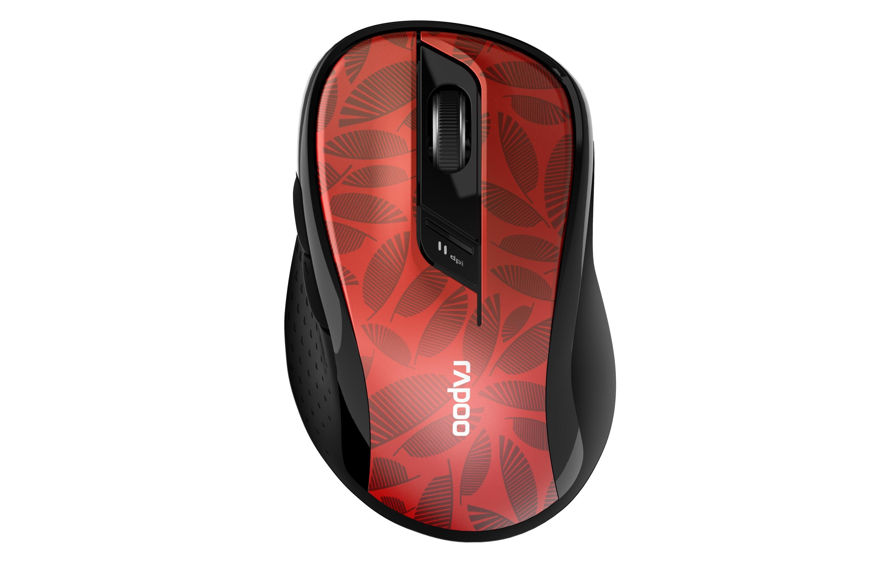 Maus M500 Silent Wireless RotKabellose Multimodus-Maus