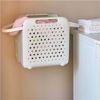 Panier à linge rétractable
