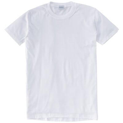 Herren-American-Shirt, Weiß