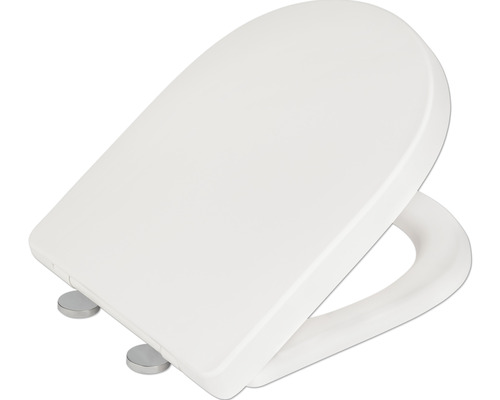 Wenko Exclusive No. 3 toiletzitting met soft-close mechanisme, mat wit, 24988100