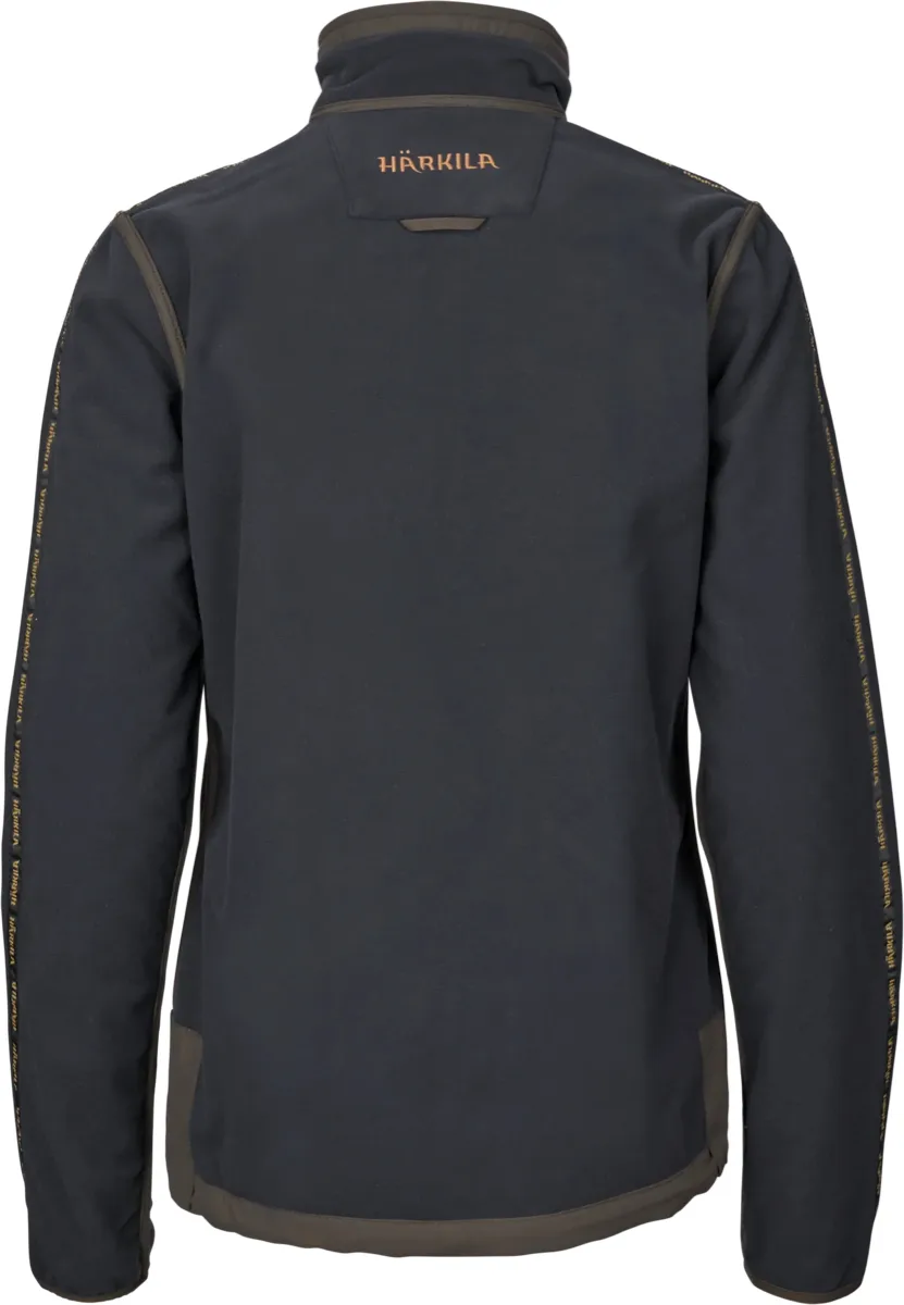Härkila Women's Kamko Fleece Willow Green/deep Well Purple