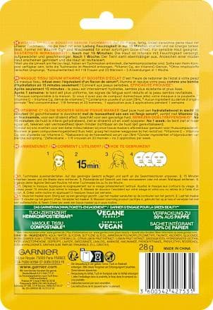 GARNIER Skin Active Hydra Bomb Tuchmaske Vitamin C