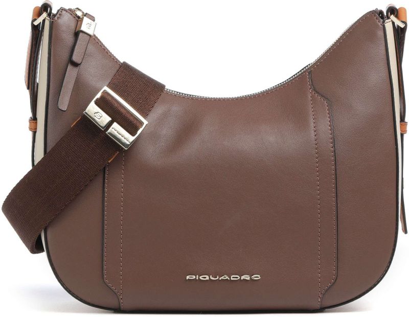 Piquadro W92 Crossbody tas bruin