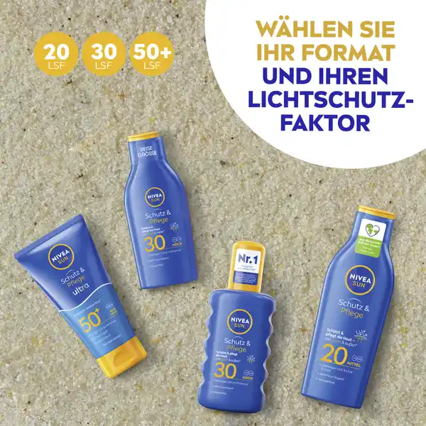 Schutz & Pflege Sonnenmilch LSF 30 Reisegröße