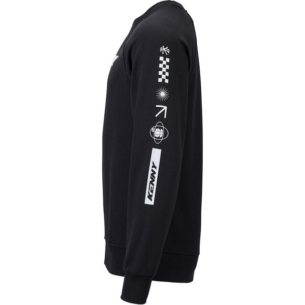 Kenny - Sweat Meta Noir / Blanc