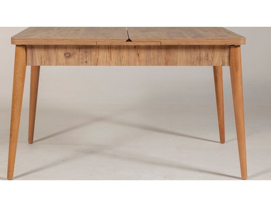 CONCEPT1 - Table Vina extensible pin atlantique 130 x 80 x h77
