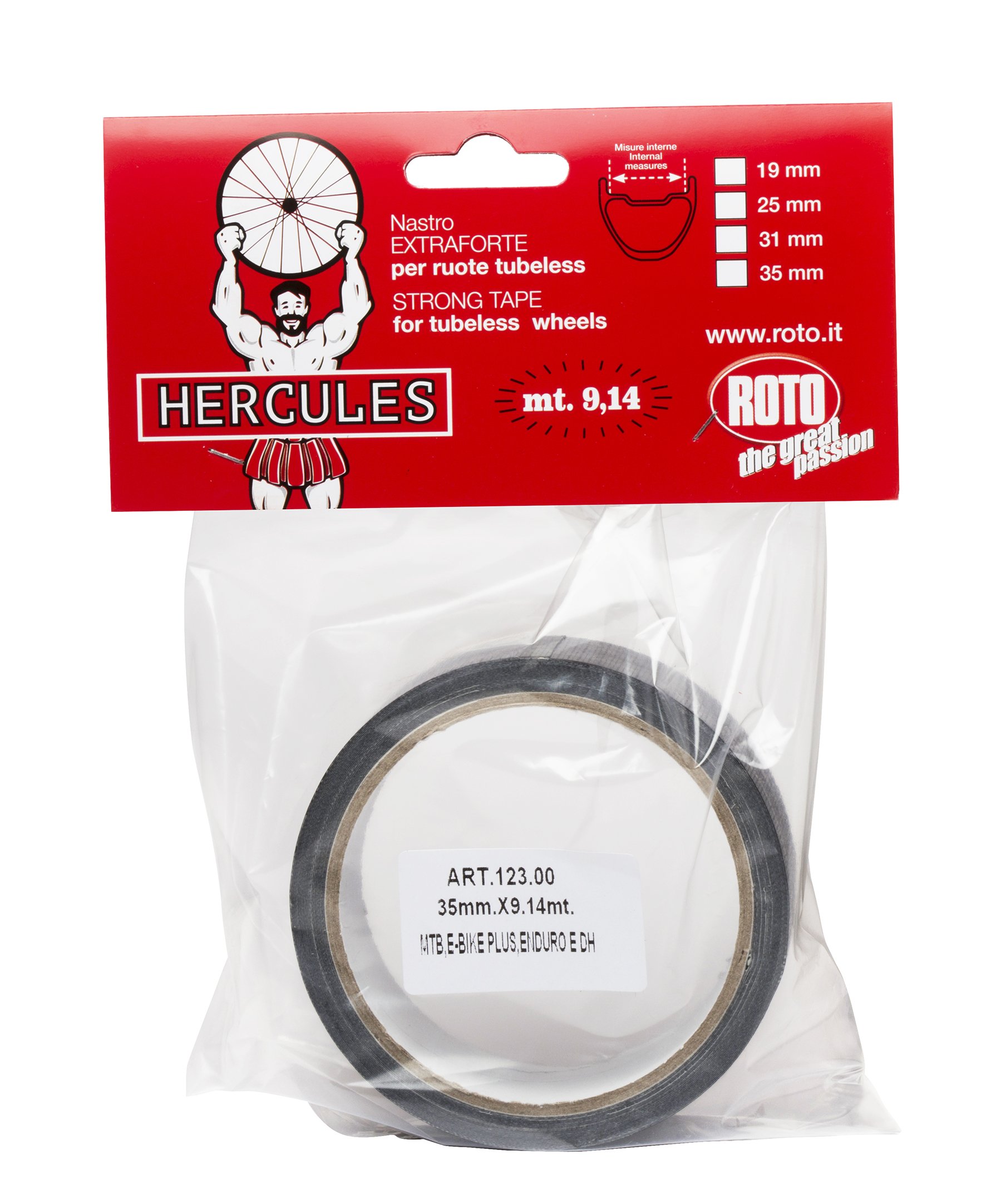 Hercules Tubeless Tape 35 MM 9 Meter
