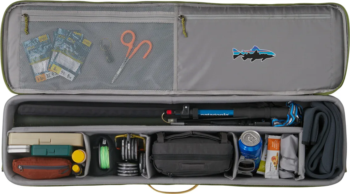 Patagonia Black Hole Rod Case Basin Green