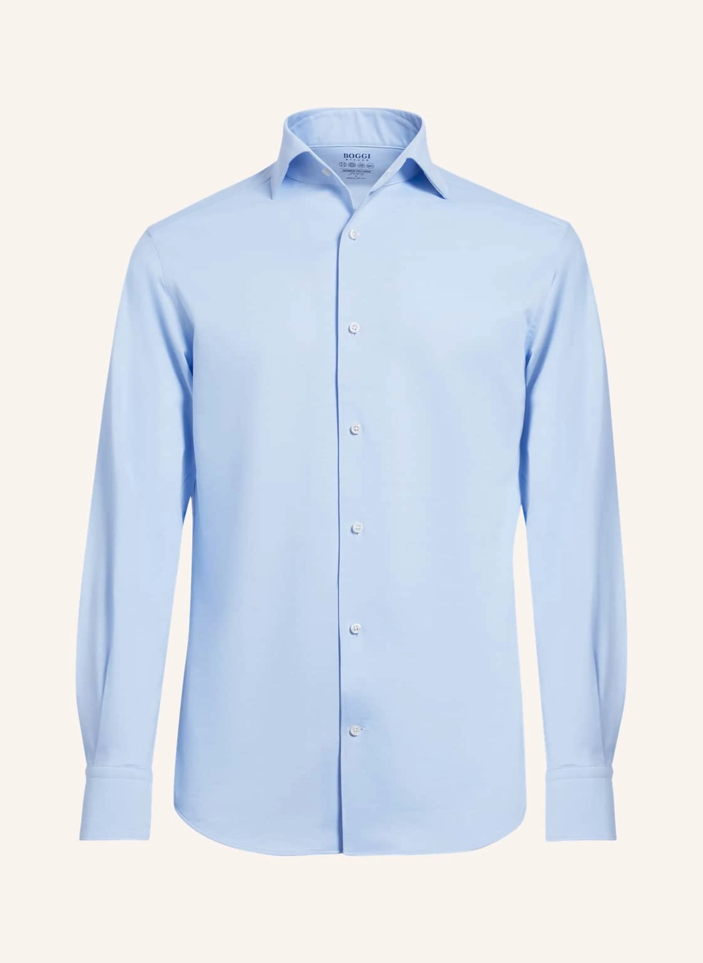 BOGGI MILANO Jersey-Polohemd Regular Fit