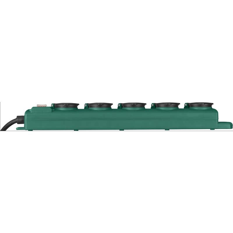 Brennenstuhl Super-Solid 1159910215 stekkerdoos 5-voudig buitengebruik 5m groen