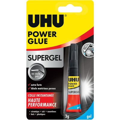 UHU - Tube gel Power Glue - 3 gr