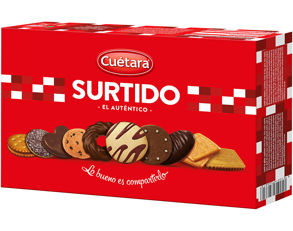 BOLACHA CUÉTARA SORTIDO 210G