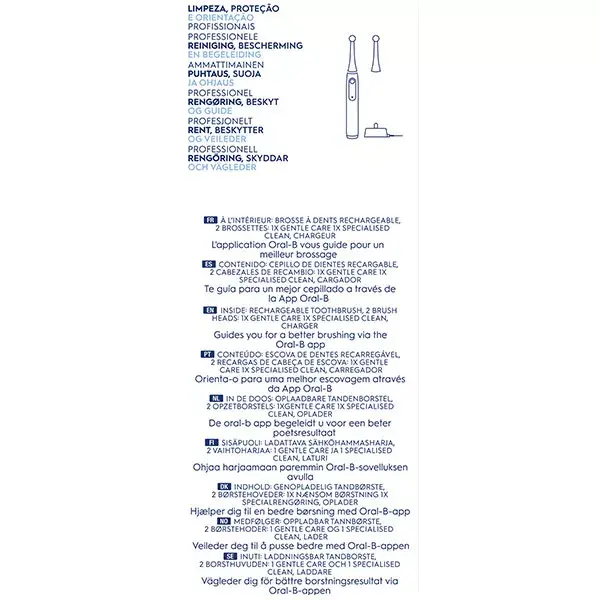 Escova de dentes elétrica Oral-B iO Series 5 Professional: Limpeza, Proteção e Auxílio na Escovação