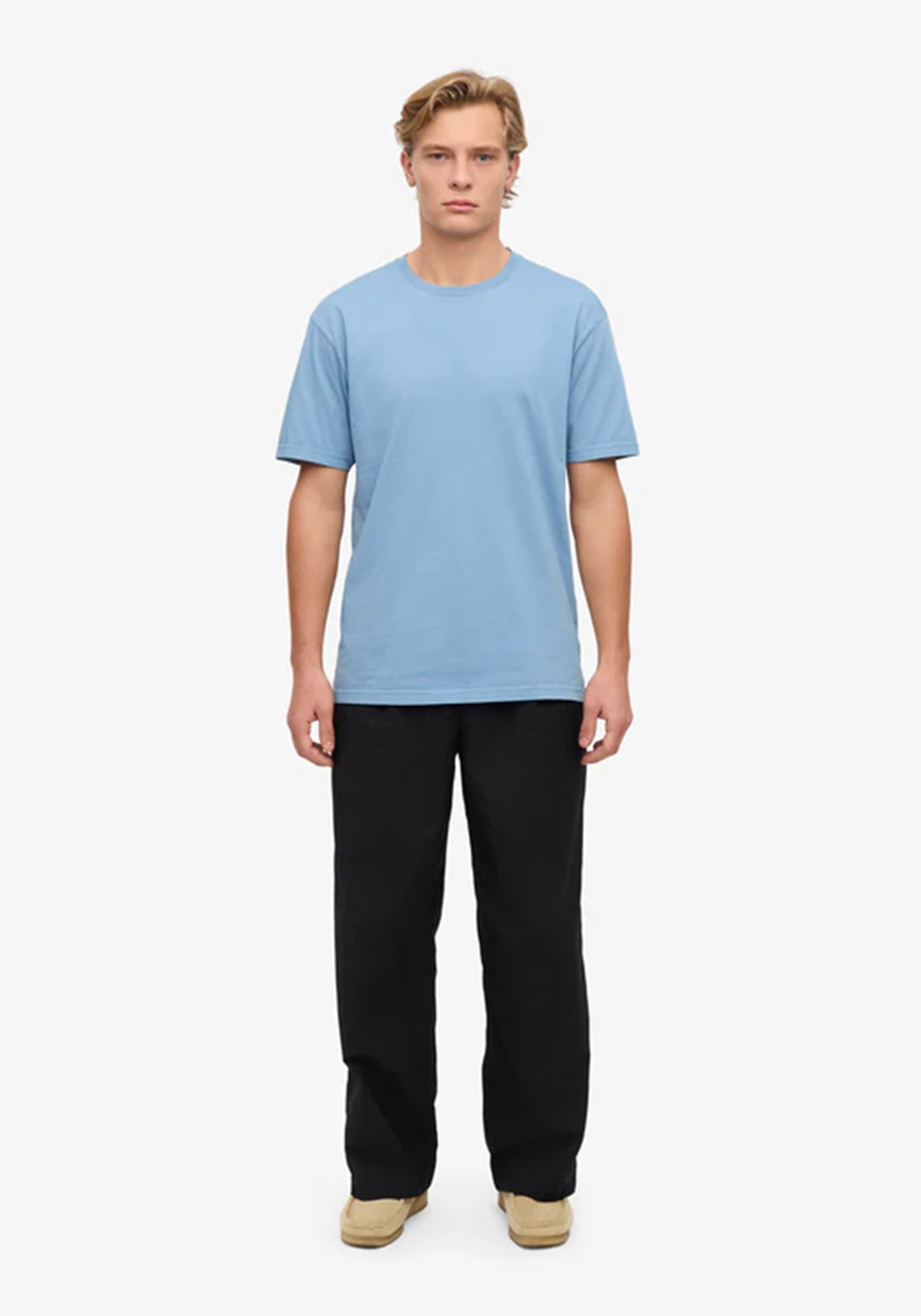 Colorful Standard Herren-T-Shirt Seaside Blue
