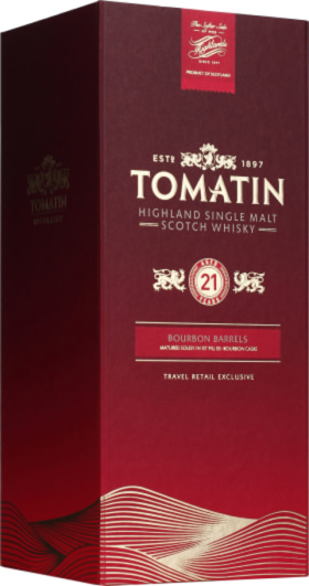 TOMATIN 21 YEARS SINGLE MALT 70CL