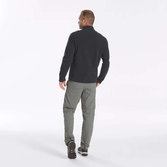 Decathlon Quechua - Casaco de lã polar para caminhadas Quechua MH120 para homem