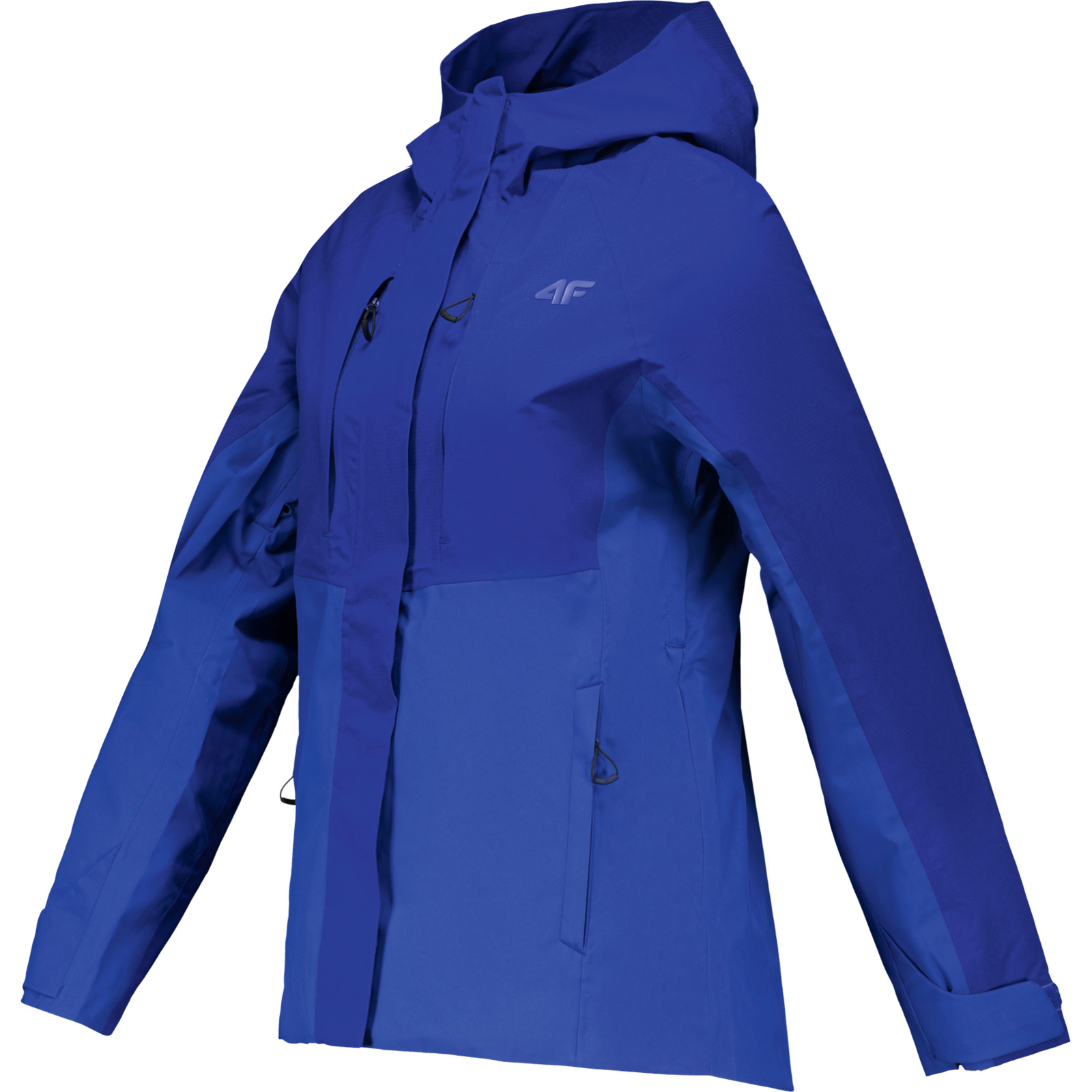 4F Damen-Softshelljacke mit Kapuze S, blau
