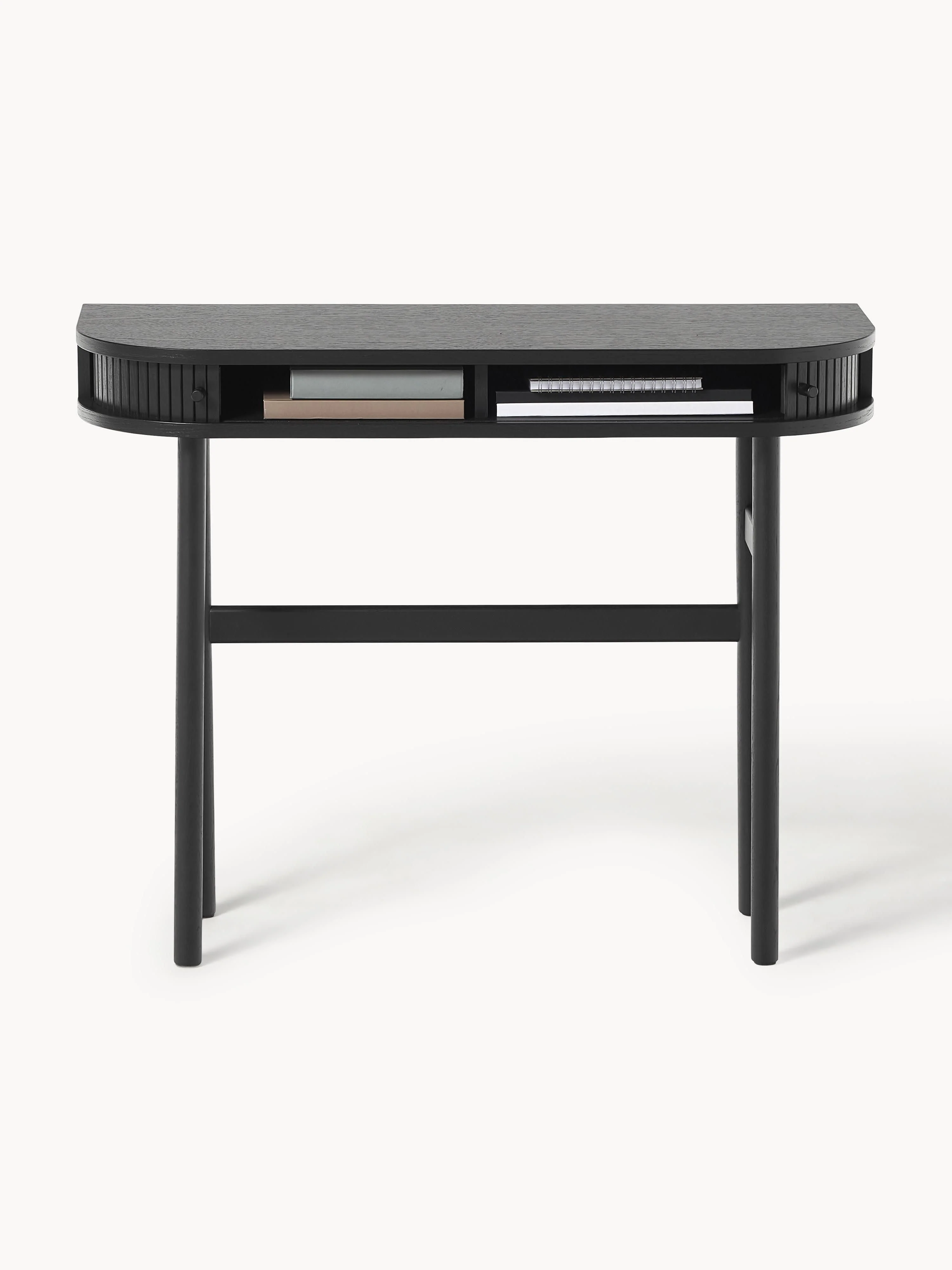 Console Calary met geribde voorzijde