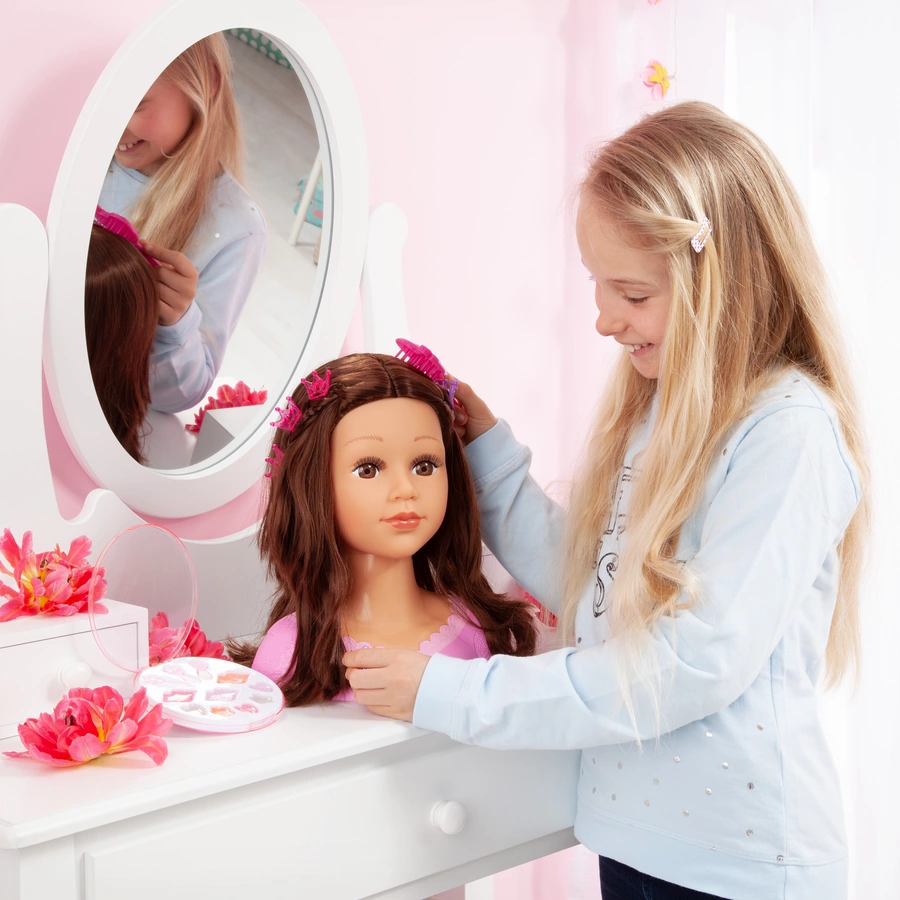 bayer Design Frisierkopf Charlene Super Model mit Kosmetik