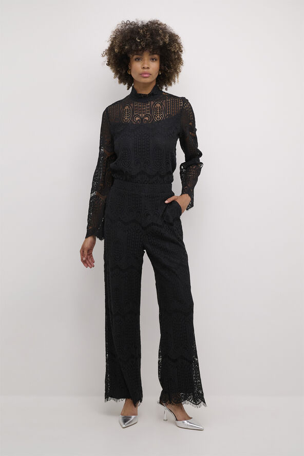 Culture CUima Lace Pants Black