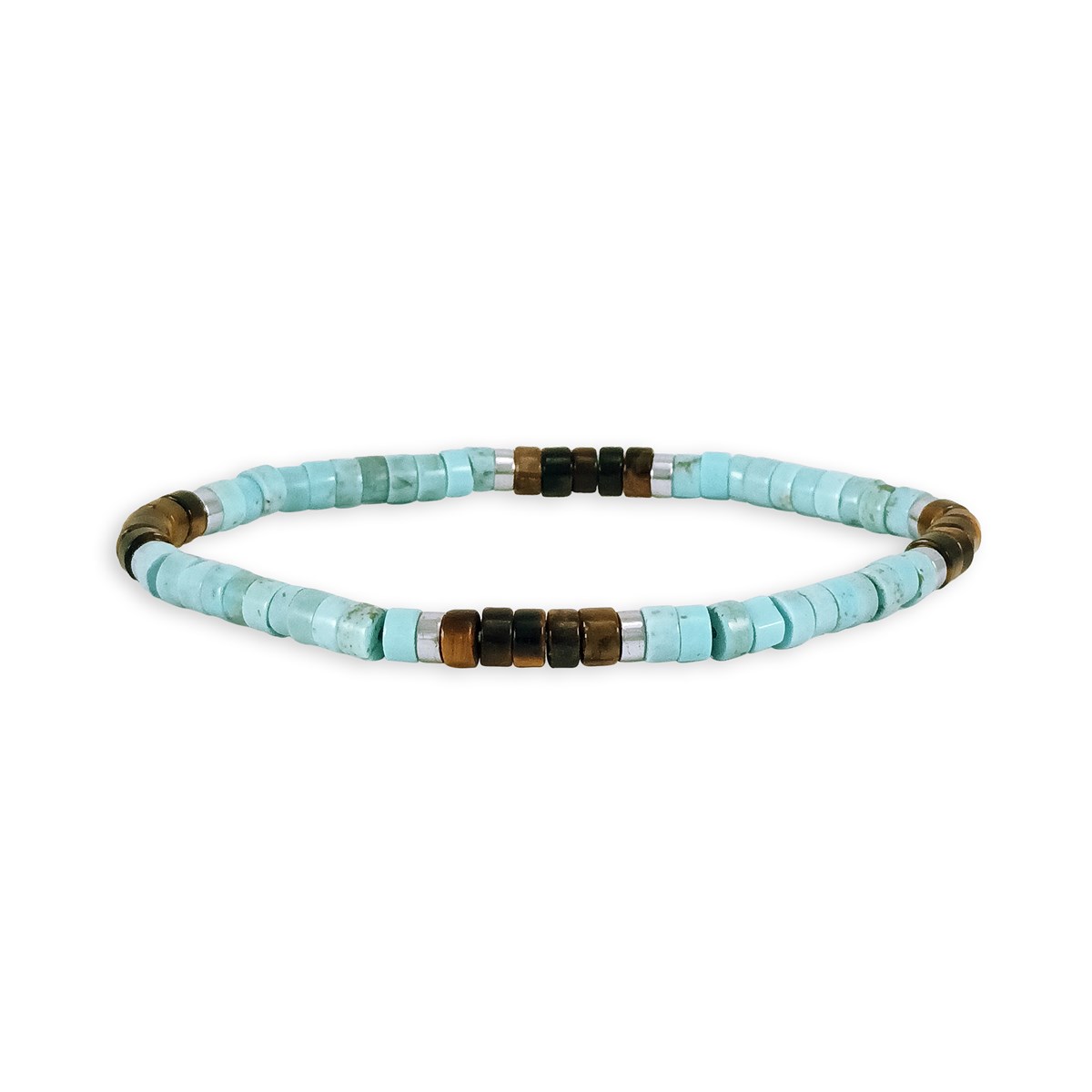 Bracelet en pierres naturelles reconstituées