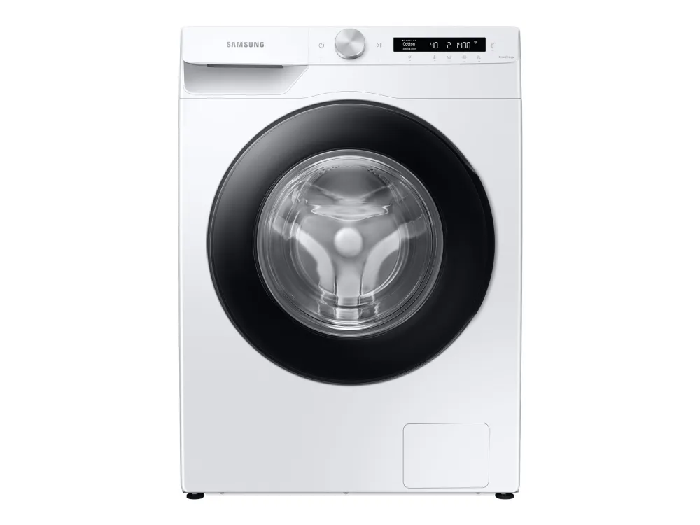 Samsung WW5100T WW80T504AAW - Vaskemaskine - Wi-Fi - bredde: 60 cm - dybde: 55 cm - højde: 85 cm - frontbetjening - 61 liter - 8 kg - 1400 rpm - hvid