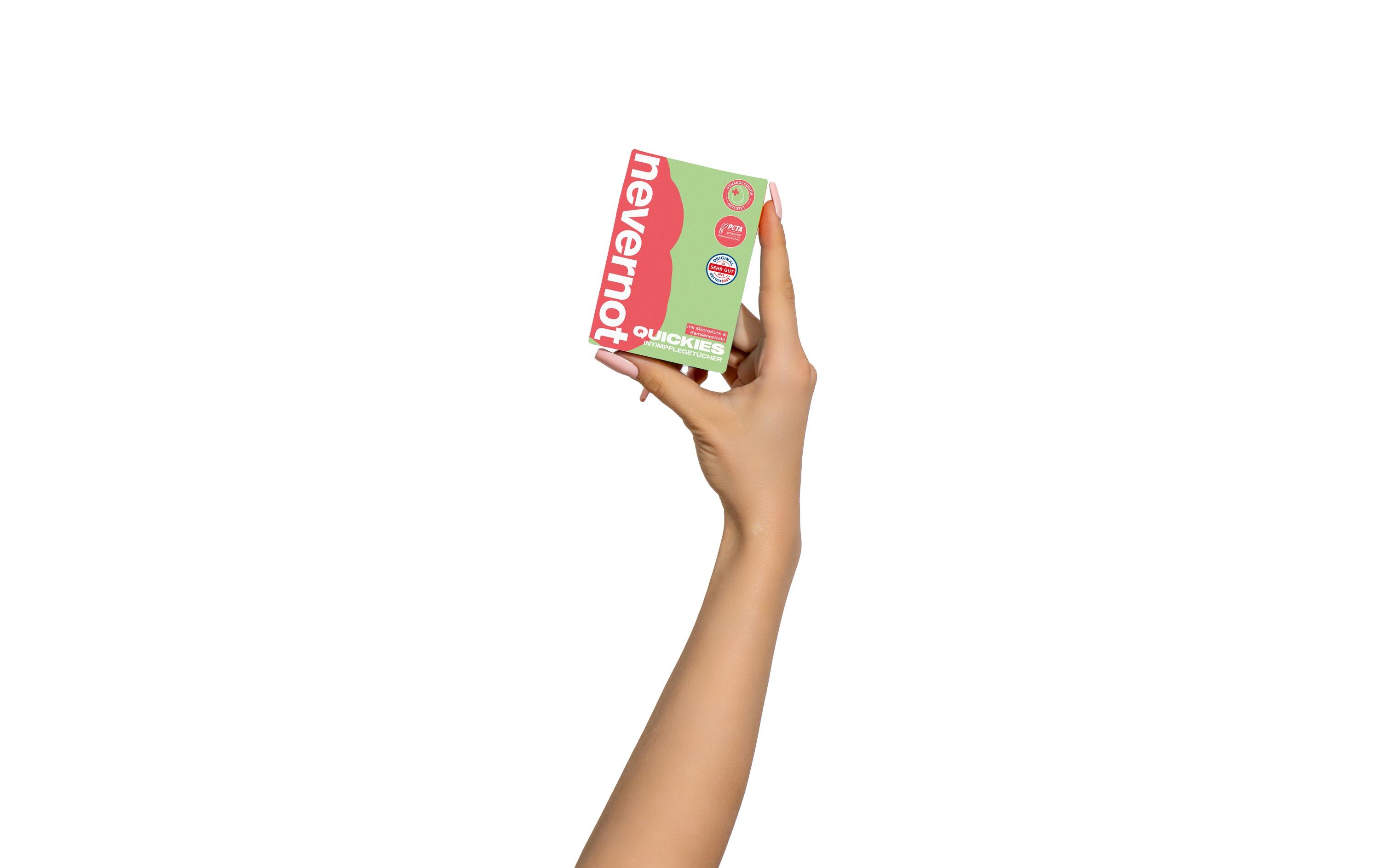 Intimpflege Quickies Intimate Wipes 7 StückHochwertige Intimpflegetücher aus medizinischem Silikon