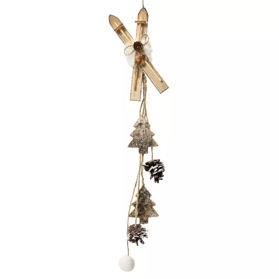Grande paire de skis (H50 cm) Match Naturel