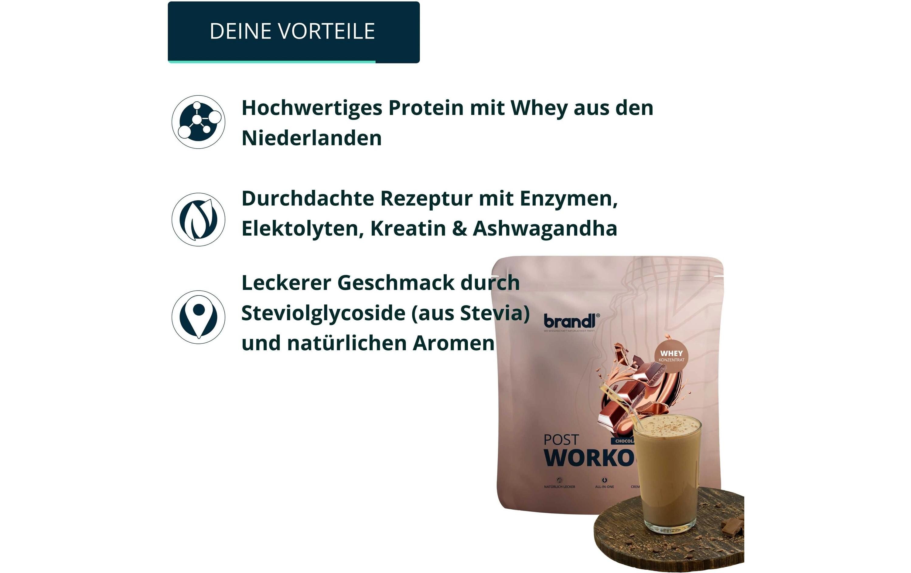 Pulver Post Workout 2.0 Whey Schokolade 1000 gProtein-Pulver