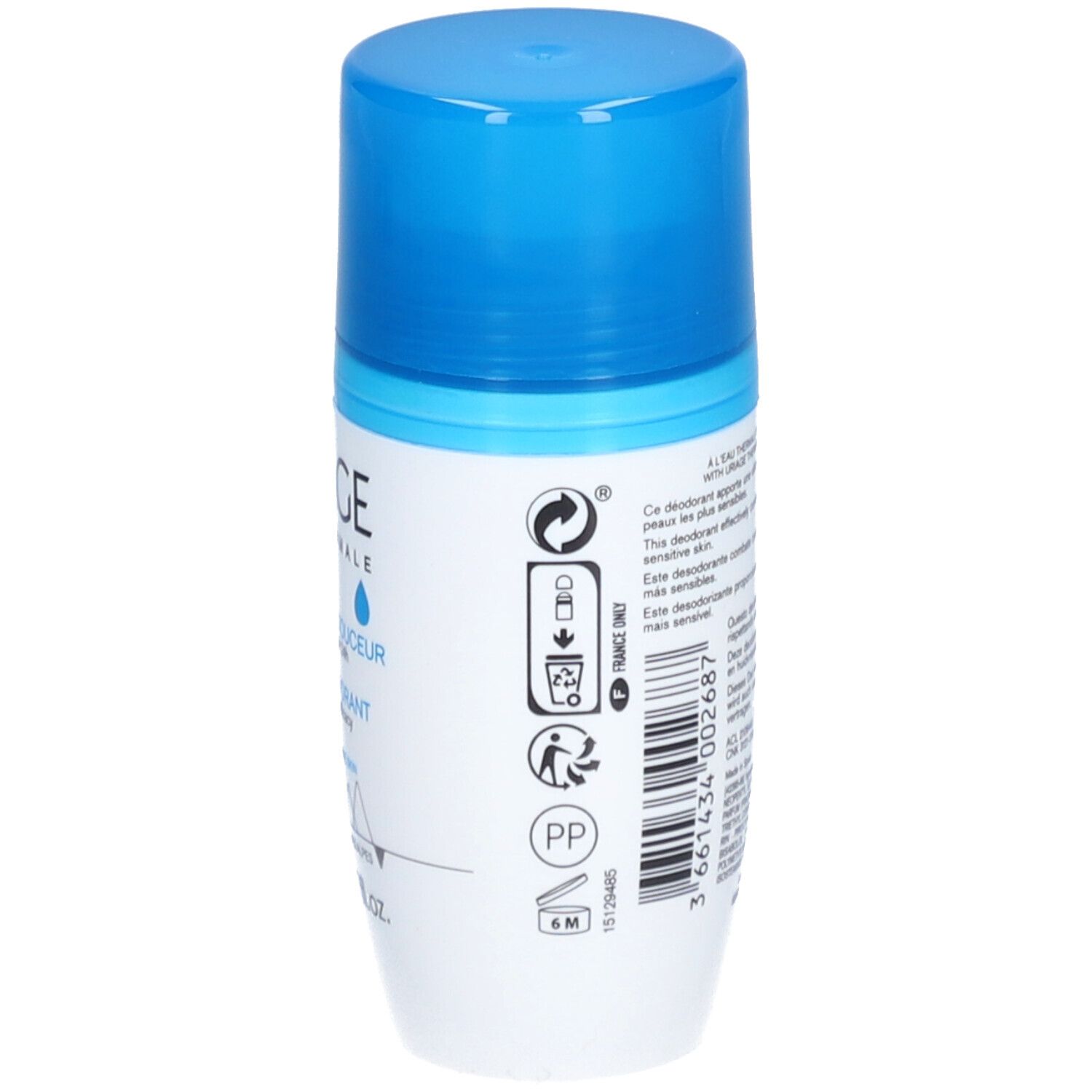 URIAGE sanftes Deodorant ROLL-ON