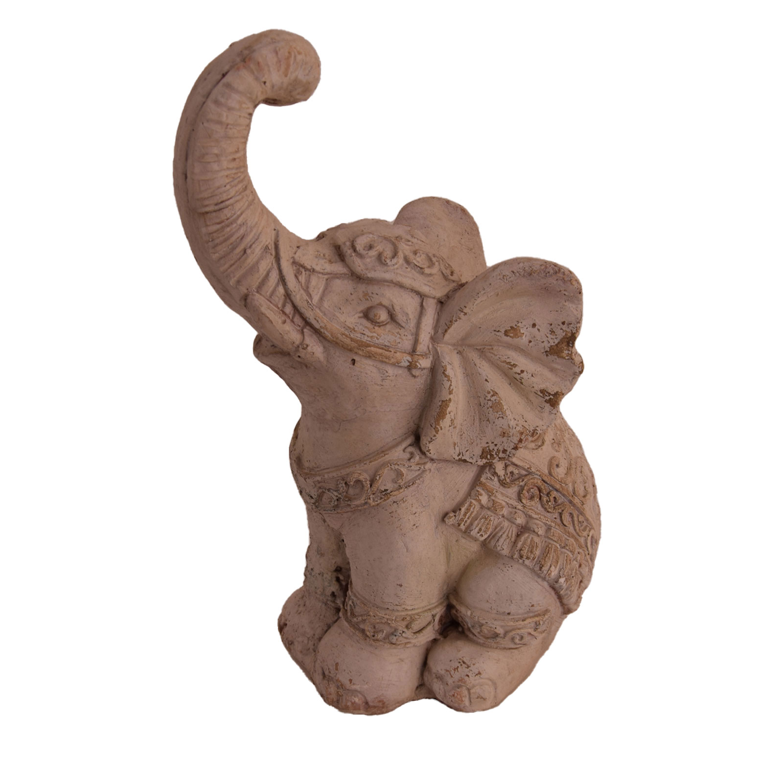 Elefant - natur - 38 cm