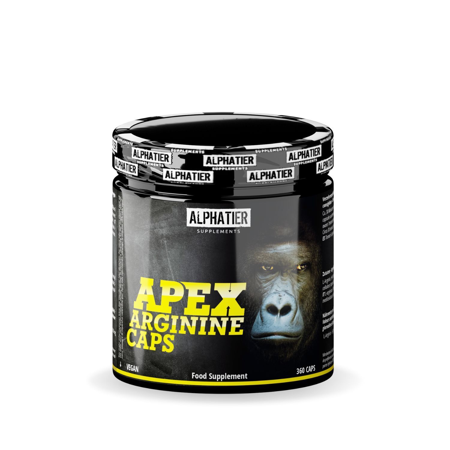 Alphatier L-Arginin Base Kapseln
