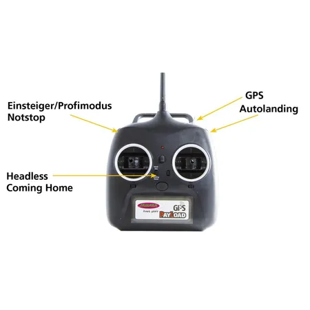 Jamara Payload GPS Drone Altitude HD FPV Wifi ComingHome