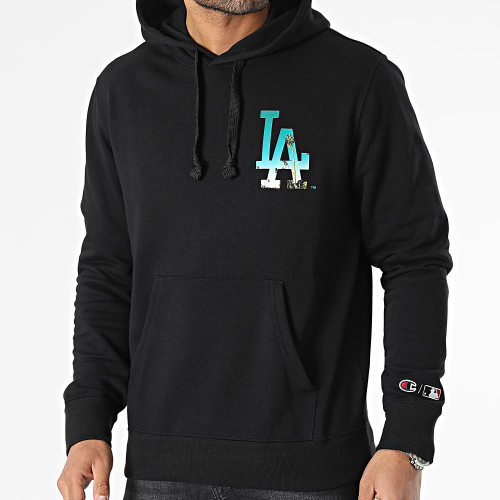 Sweat Capuche 218919 Los Angeles Dodgers Bleu Marine