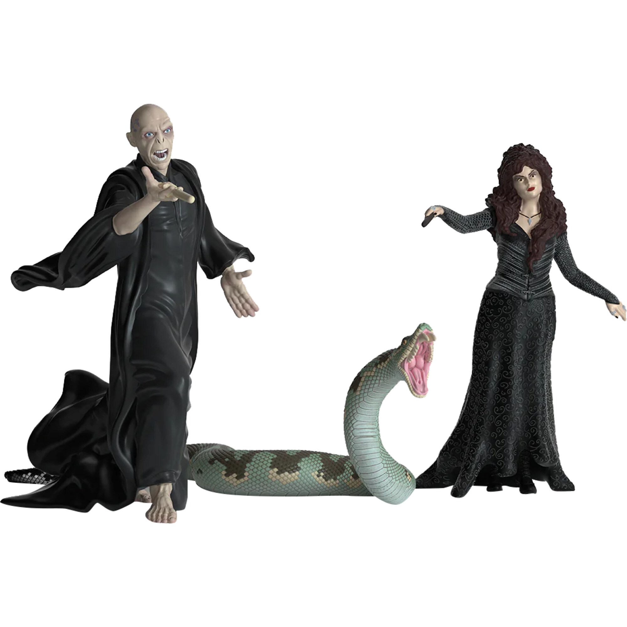 Schleich Spielfigur Wizarding World Lord Harry Potter - Voldemort mit Nagini & Bellatrix
