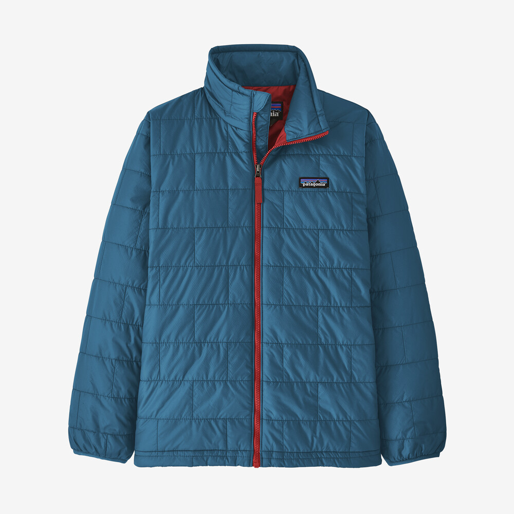 Kinder-Steppjacke aus Nano-Puff-Ziegelstein