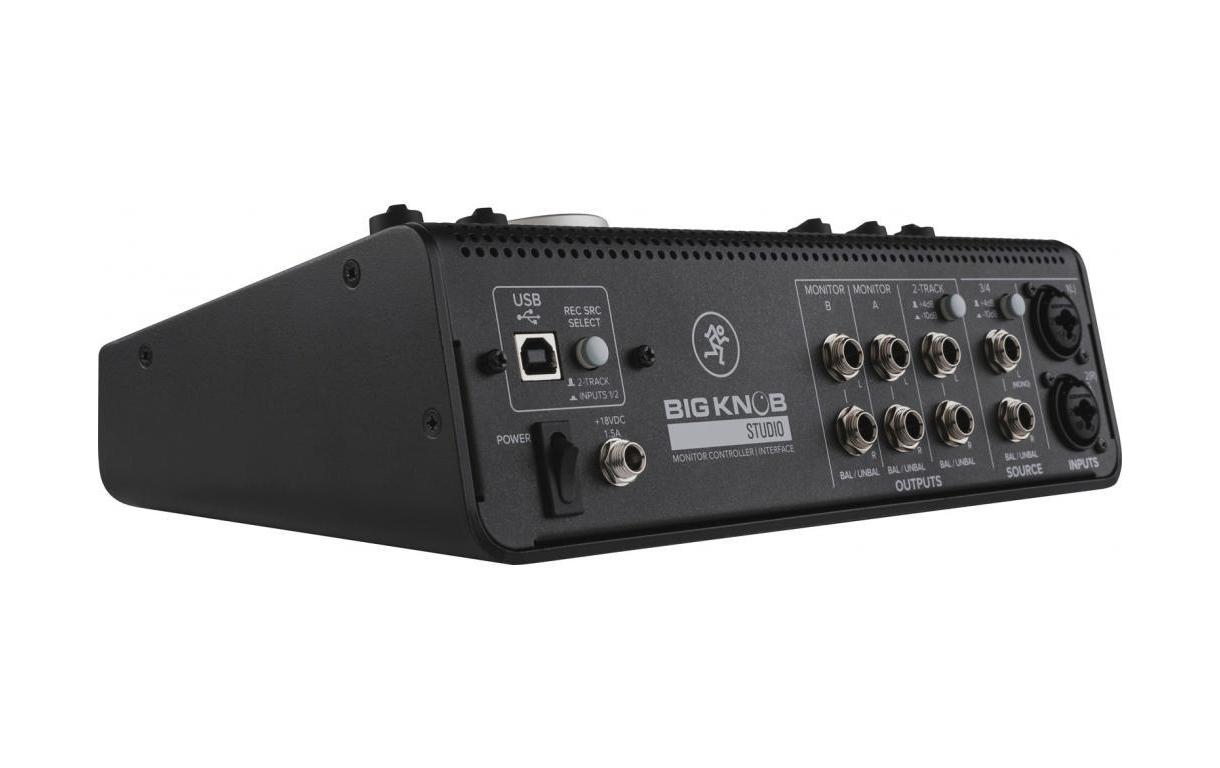 Monitorcontroller Big Knob Studio<br>Signalrouting- und Monitoring-Lösung für DAW-basiertes Studio