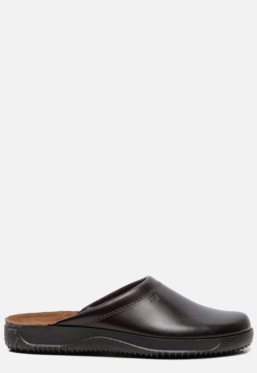 Rohde Pantoffels bruin Leer 370411