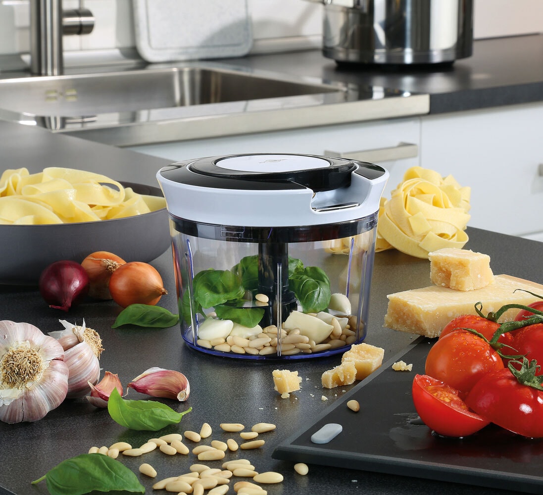 KÜCHENPROFI Multischneider TURBO 14,8 cm weiß