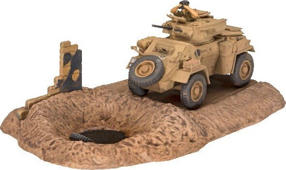 Revell - Humber Mk.II Panservogn Byggesæt - 1:76 - Level 4 - 03289