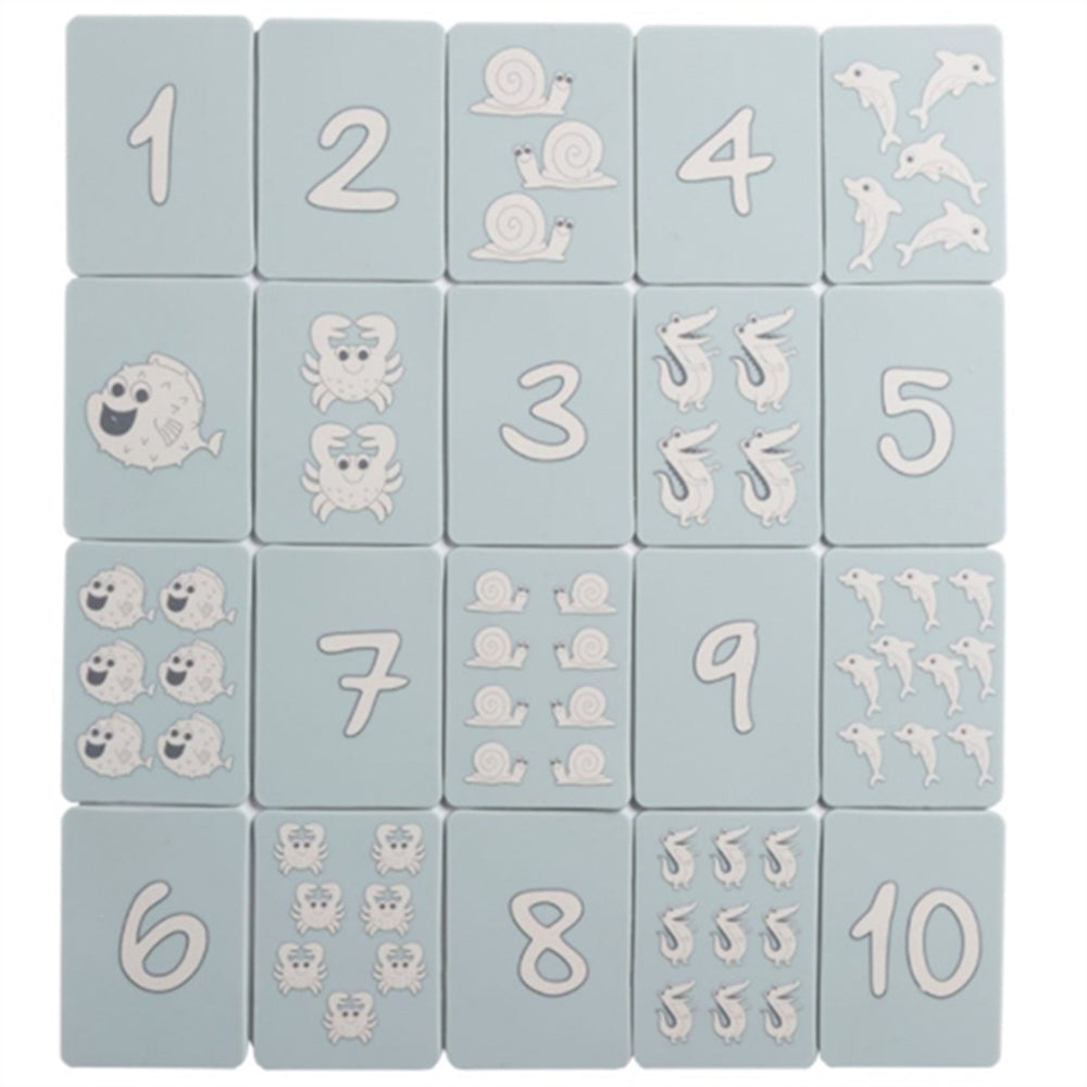 Køb Scrunch Kort Silikone Duck Egg Blue