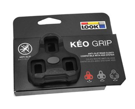 Look Keo Grip klamper sort med 0 graders float