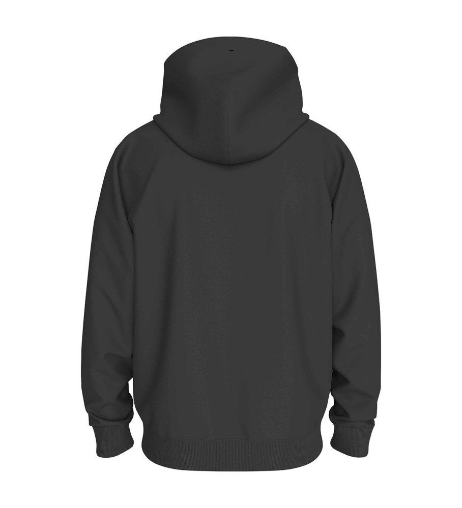 Moletom Tommy Jeans Reg Badge Preto