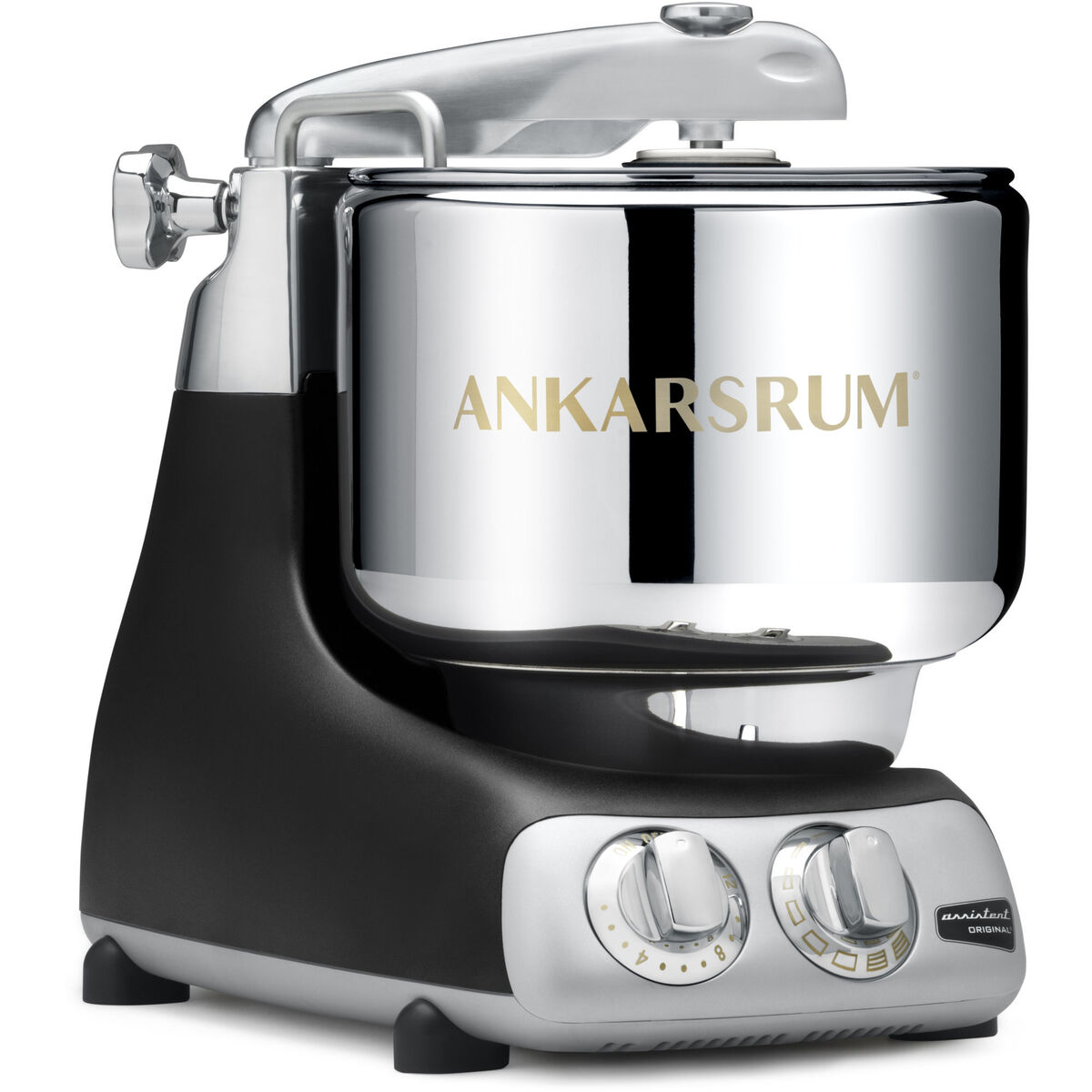 AKM 6230 Kjøkkenmaskin + Deluxepakke, Mat Svart