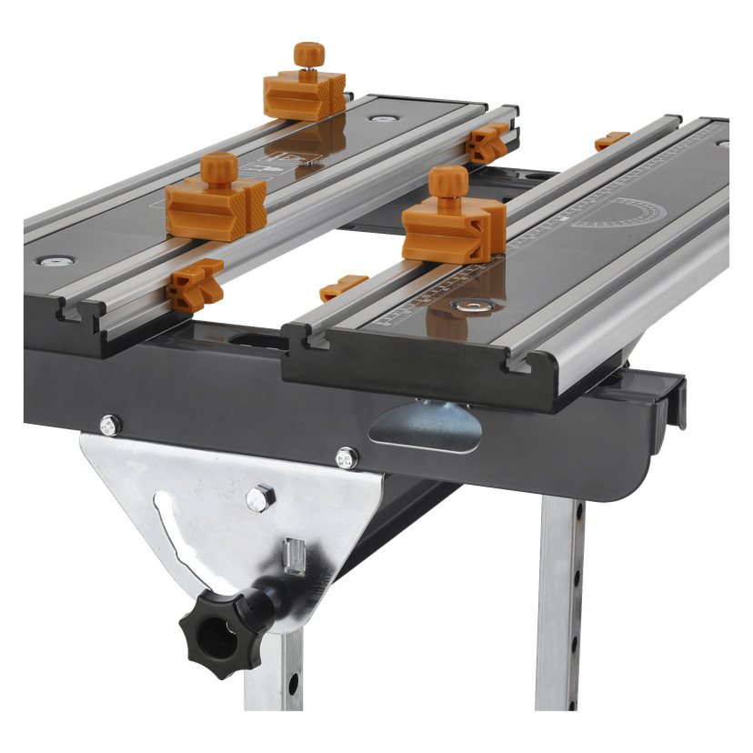 Sammenleggbar arbeidsbenk 77-107 cm