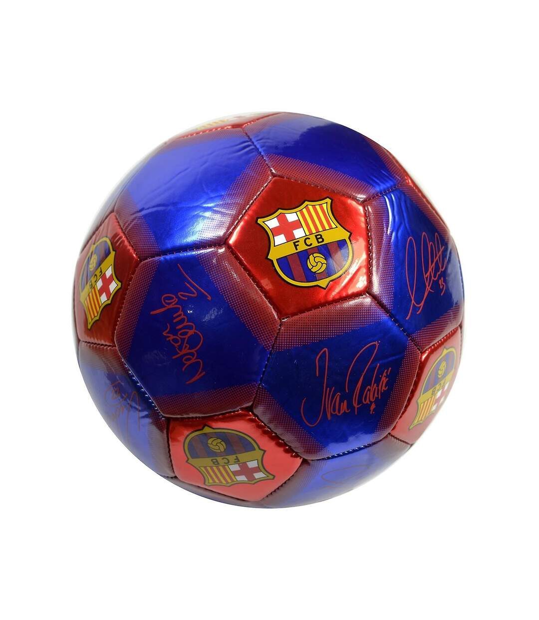 Barcelona FC - Ballon de foot (Bleu / rouge) (Taille 5) - UTSG18964